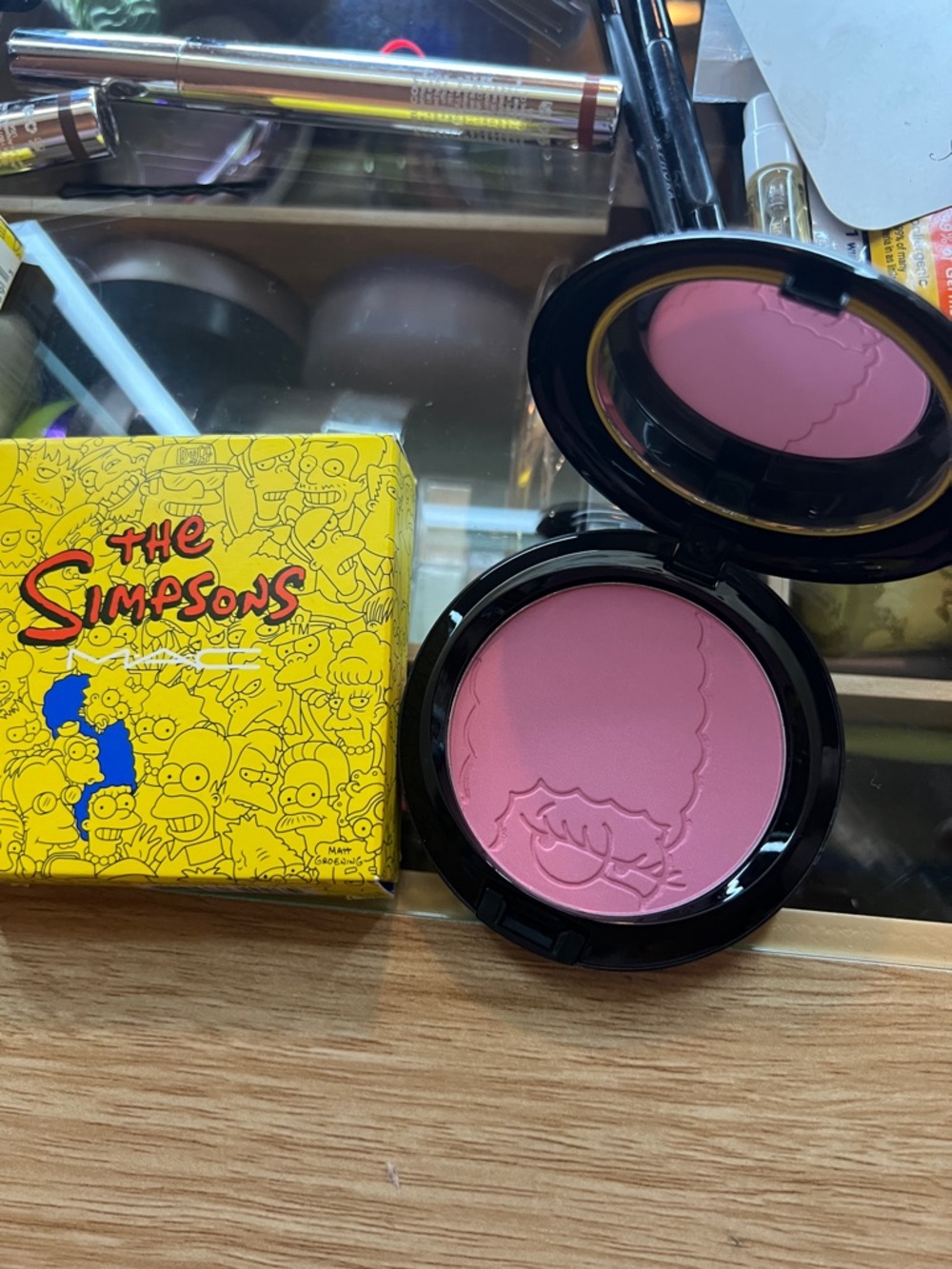 MAC Cosmetics The Simpsons Marge Pink Blush